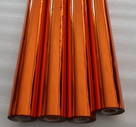 Hot stamping foil - Orange color W-6