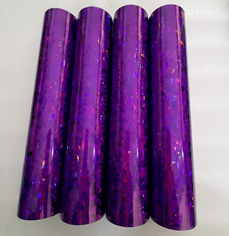 Hot stamping foil - Glass Purple W-806