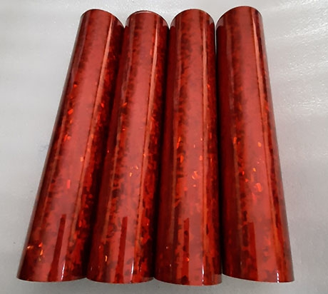 Hot stamping foil - Glass Red W-801