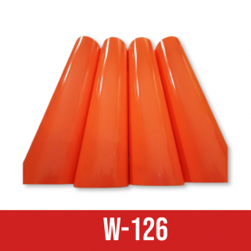 Hot stamping foil - Neon Orange W-126