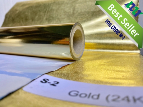 Hot stamping foil - Gold color